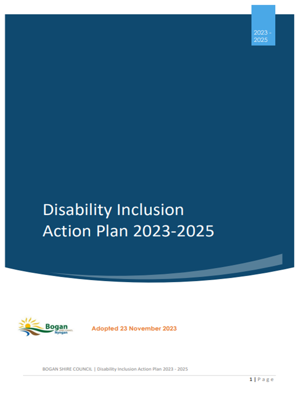 Disability Inclusion Action Plan 2023-2025